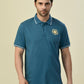 Albion Premium Cyan Tel Men T-Shirt