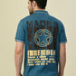 Albion Premium Cyan Tel Men T-Shirt