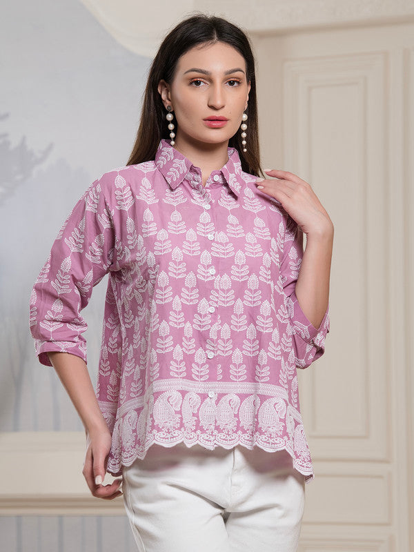 Albion Smart Ladies Pink Top