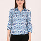 Albion Women Blue Smart Top