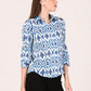 Albion Women Blue Smart Top