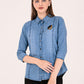 Albion Women L.Blue Smart Top