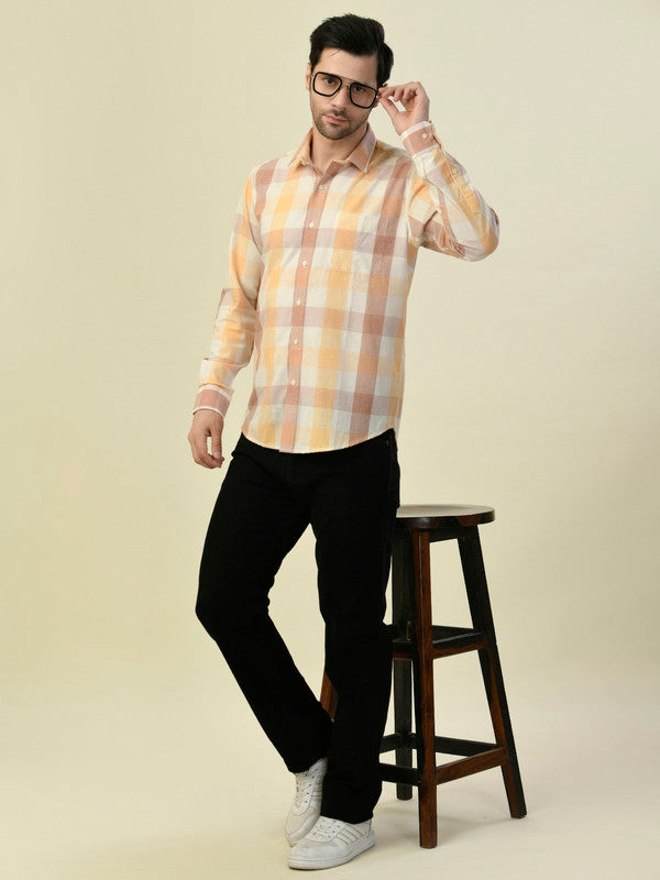 Albion Premium Aeromen Checks Men Shirt