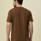 Albion Premium Cyan D.Brown Men T-Shirt