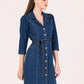 Albion Women Dark Blue Smart Dress