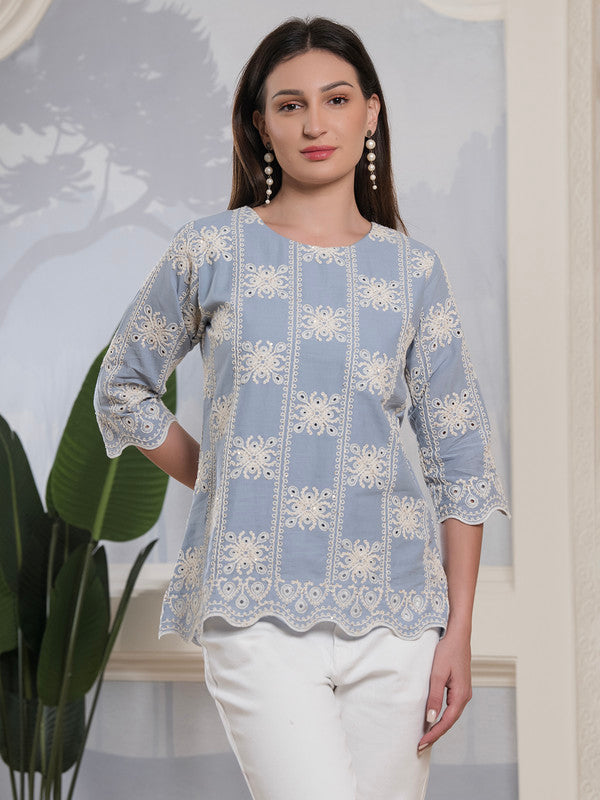 Albion Smart Ladies B (Sky) Top