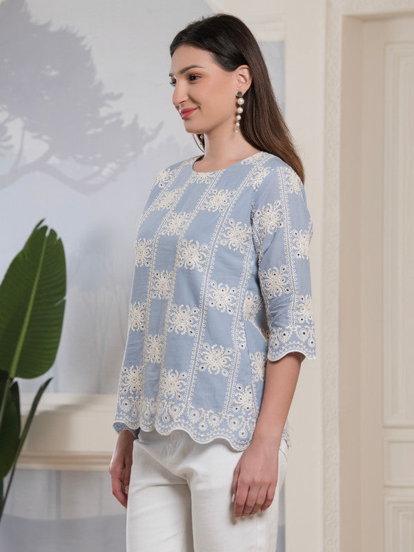 Albion Smart Ladies B (Sky) Top