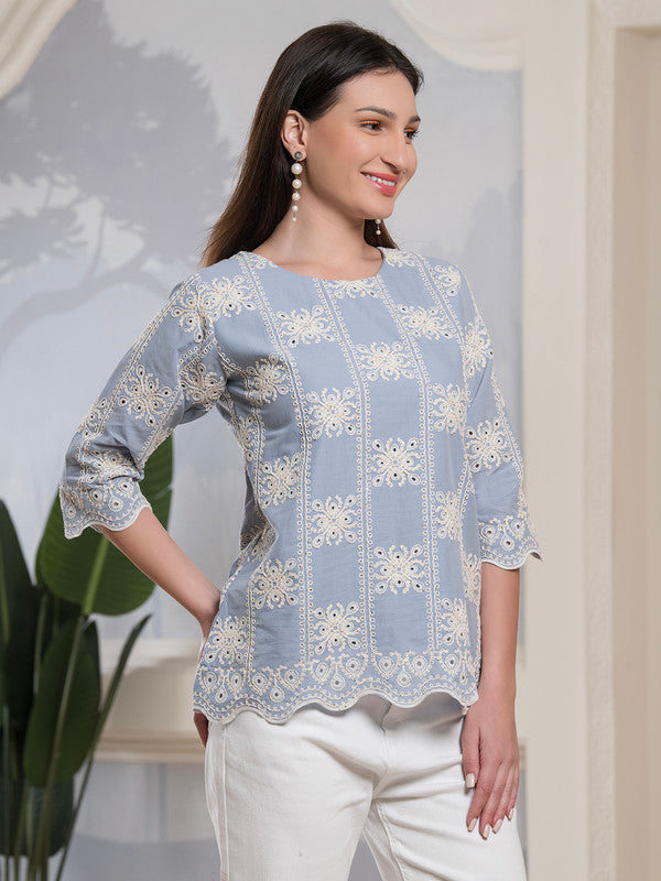 Albion Smart Ladies B (Sky) Top