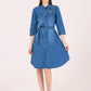 Albion Women Blue Smart Dress