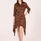 Albion Women Rust Smart Dress