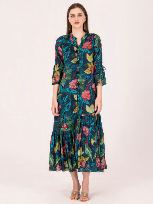 Albion Women Blue Smart Dress
