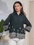 Albion Smart Ladies Green Top