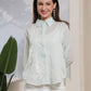 Albion Smart Ladies Green Top
