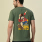 Albion Premium Cyan Green Men T-Shirt