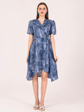 Albion Women Blue Smart Dress