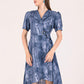 Albion Women Blue Smart Dress