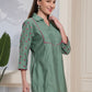 Albion Smart Ladies Green Top