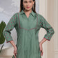Albion Smart Ladies Green Top