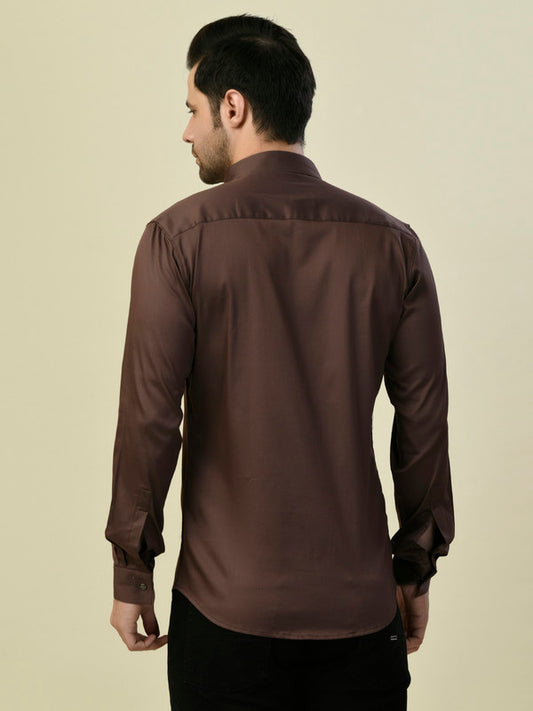 Albion Premium Manzon Onion (Brown) Men Shirt