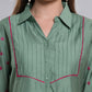 Albion Smart Ladies Green Top
