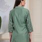 Albion Smart Ladies Green Top