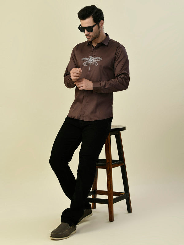 Albion Premium Manzon Onion (Brown) Men Shirt