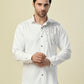 Albion Premium Manzon White Men Shirt