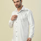 Albion Premium Manzon White Men Shirt