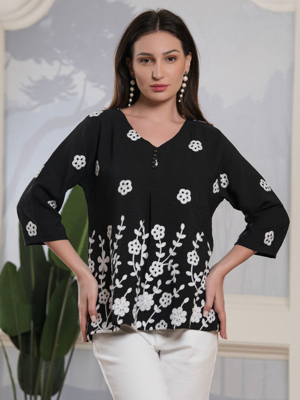 Albion Smart Ladies Black Top