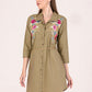 Albion Women Beige Smart Dress
