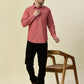 Albion Premium Cafe Red Men Shirt