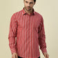 Albion Premium Cafe Red Men Shirt