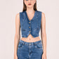 Albion Women Light Blue Smart Top