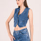 Albion Women Light Blue Smart Top