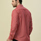 Albion Premium Cafe Red Men Shirt