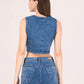 Albion Women Light Blue Smart Top