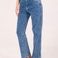 Albion Women Light Blue Smart Straight Jeans