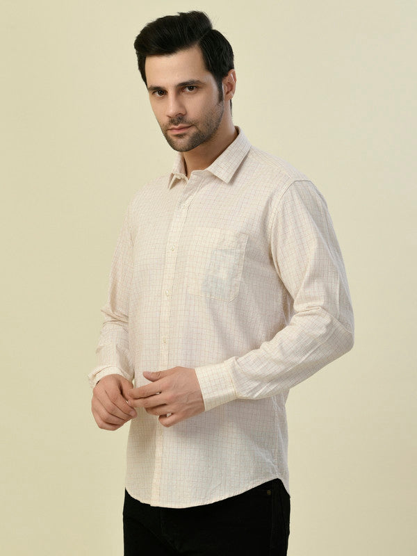Albion Premium Aeromen Checks Men Shirt
