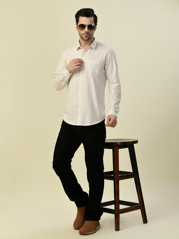 Albion Premium Aeromen Checks Men Shirt