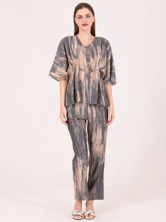 Albion Women Brown Smart Co-ord sets