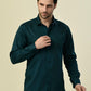Albion Premium Manzon T Blue Men Shirt