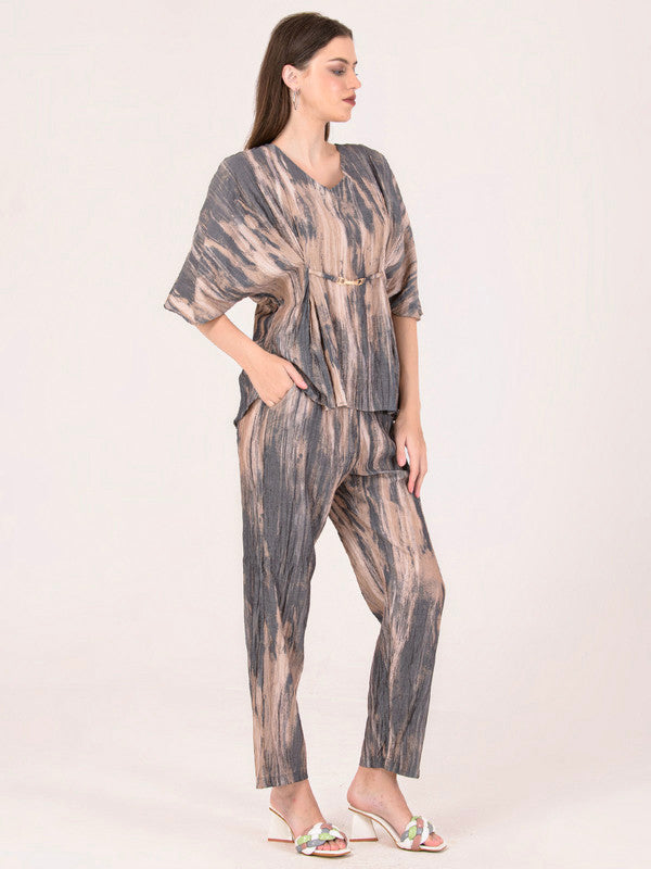 Albion Women Brown Smart Co-ord sets