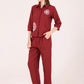 Albion Women Mehroon Smart Co-ord sets