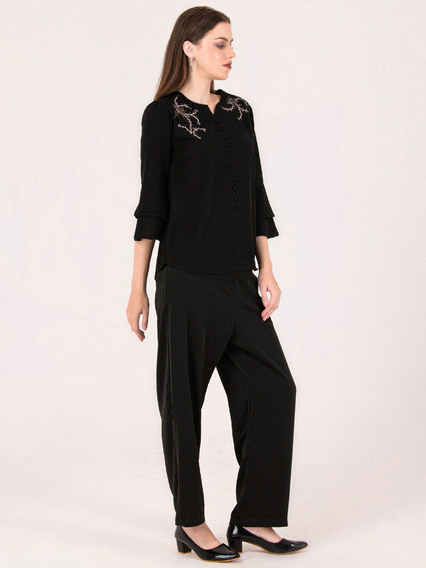 Albion Women Black Smart Co-ord sets