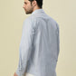 Albion Premium Cafe Blue Men Shirt