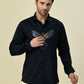 Albion Premium Manzon N Blue Men Shirt