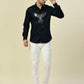 Albion Premium Manzon N Blue Men Shirt
