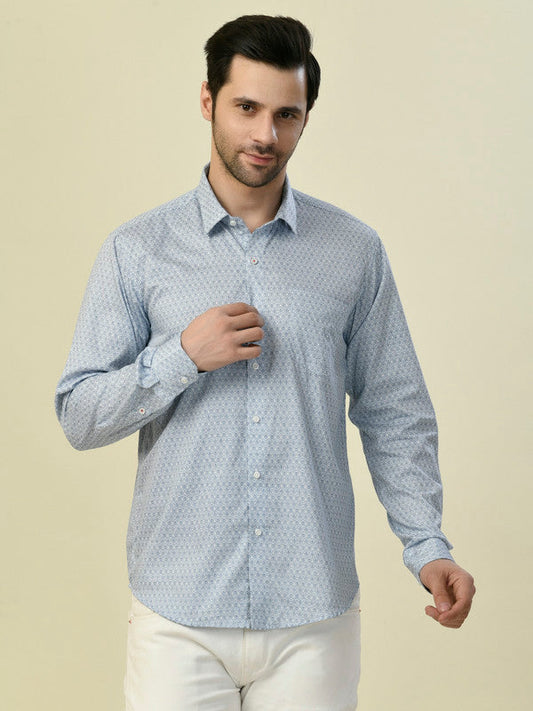 Albion Premium Aeromen Print Men Shirt