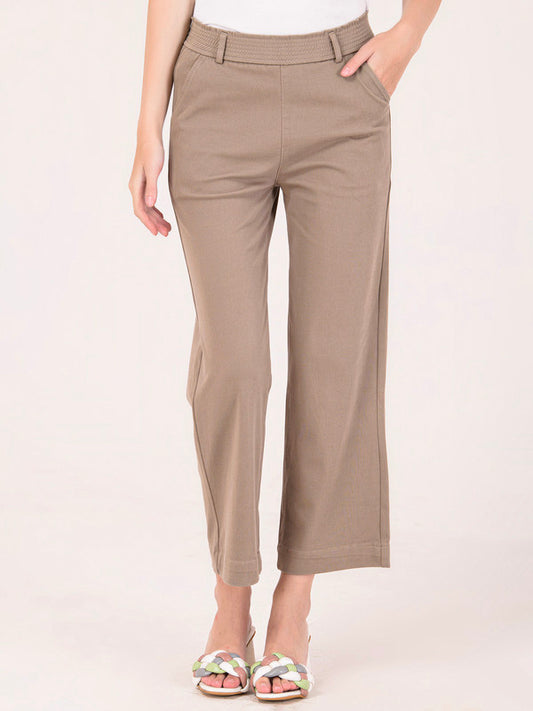 Albion Women Cement Smart Trousers
