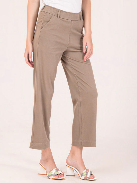Albion Women Cement Smart Trousers
